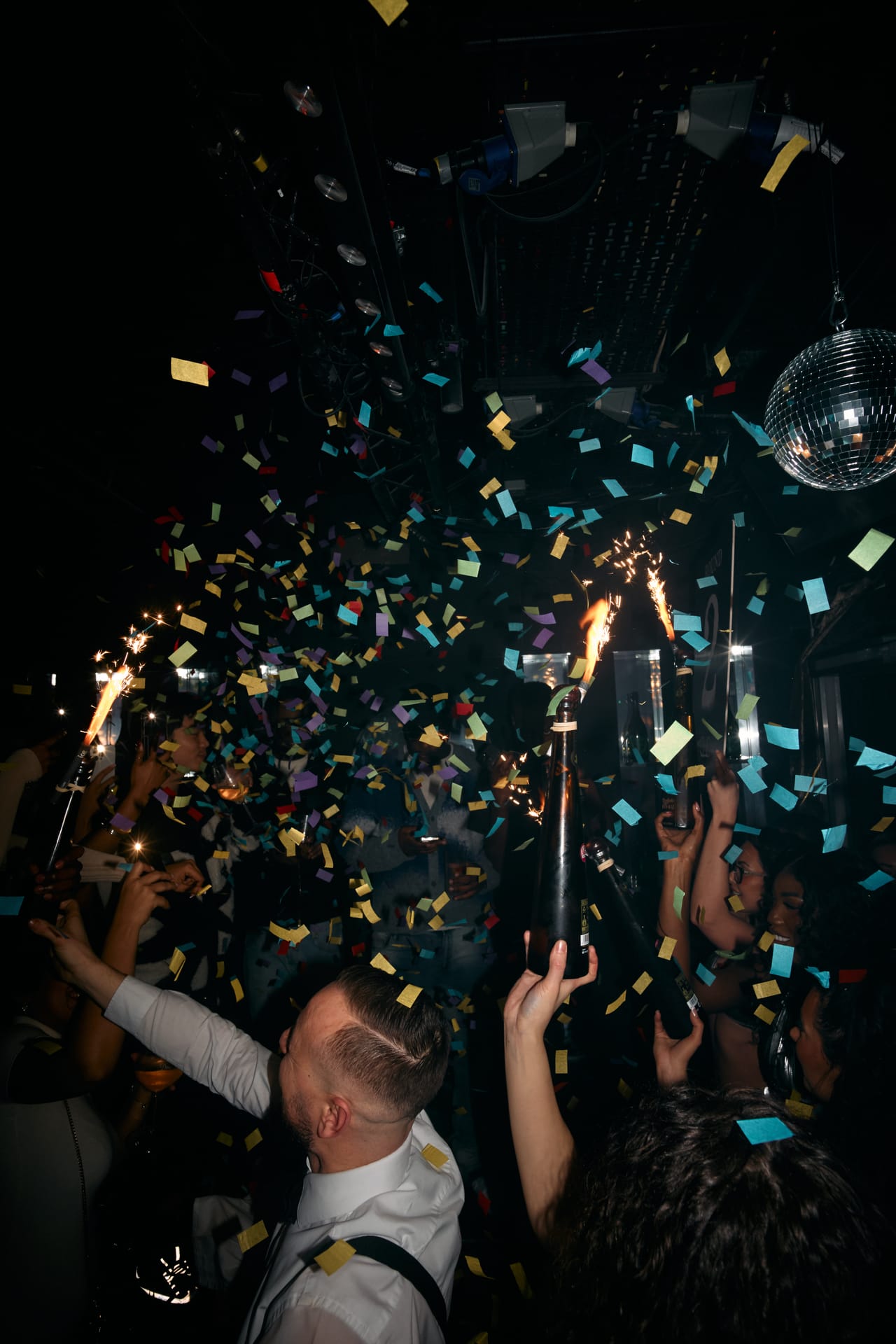 Bottle service at Tape London