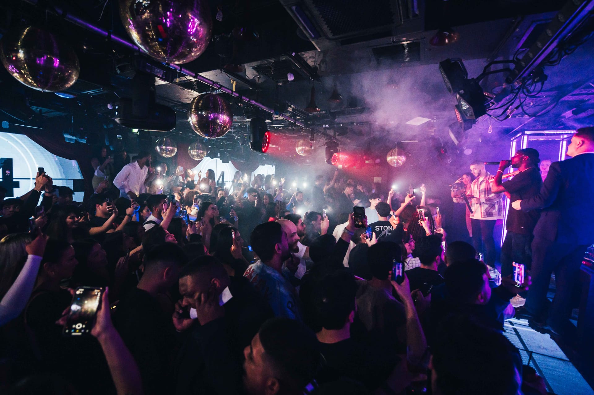 Saturday night at Tape London